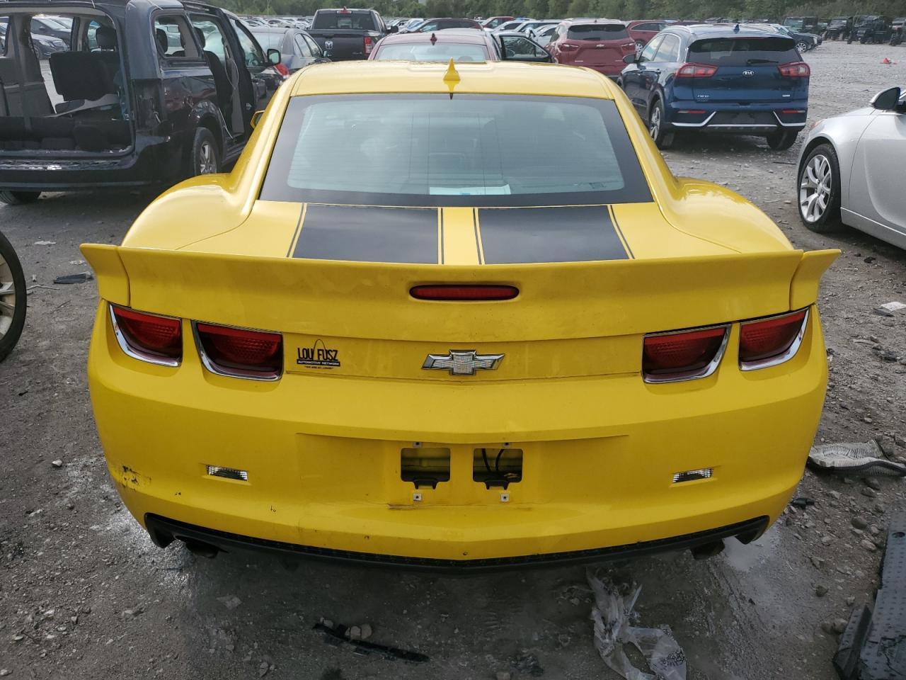 2013 Chevrolet Camaro Lt VIN: 2G1FB1E33D9155711 Lot: 69453544