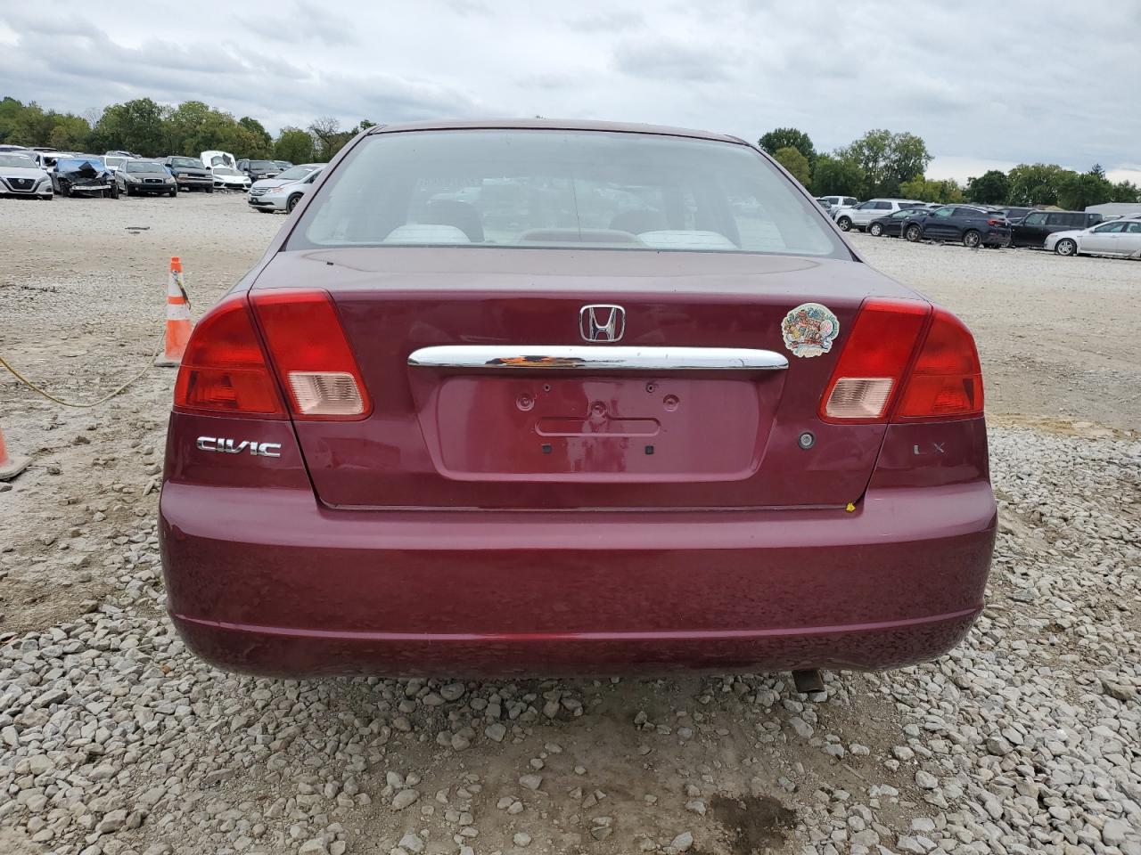 1HGES16542L045258 2002 Honda Civic Lx