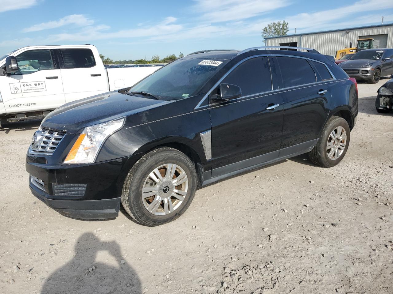 2013 Cadillac Srx Luxury Collection zu verkaufen in Kansas City, KS - Hail