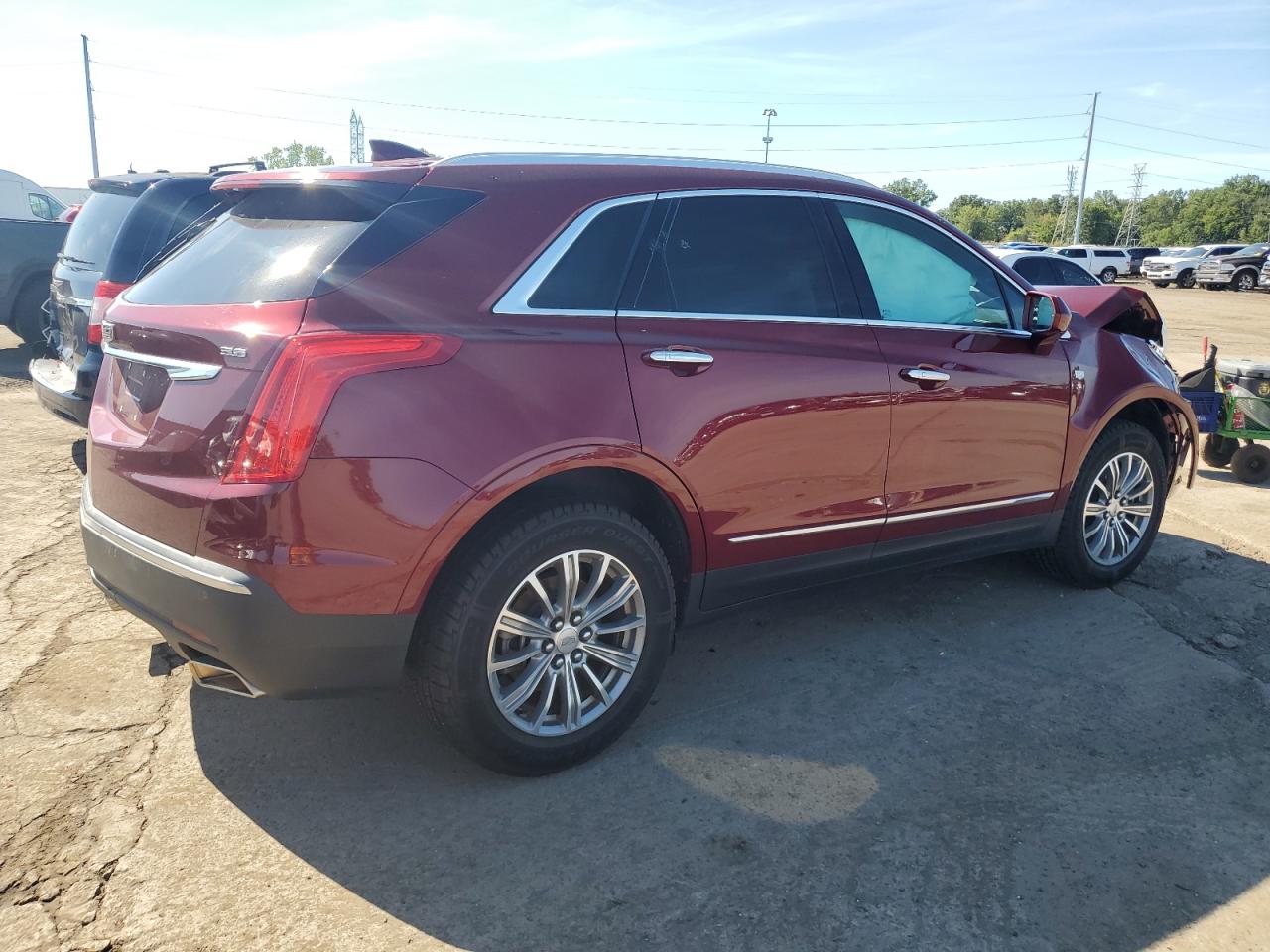 2017 Cadillac Xt5 Luxury VIN: 1GYKNBRS8HZ294985 Lot: 69781824