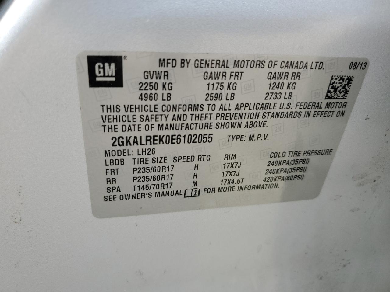 2014 GMC Terrain - Image 15