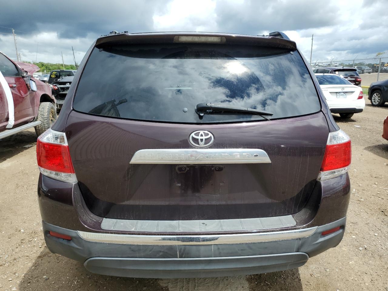 VIN 5TDYK3EHXDS104222 2013 TOYOTA HIGHLANDER no.6