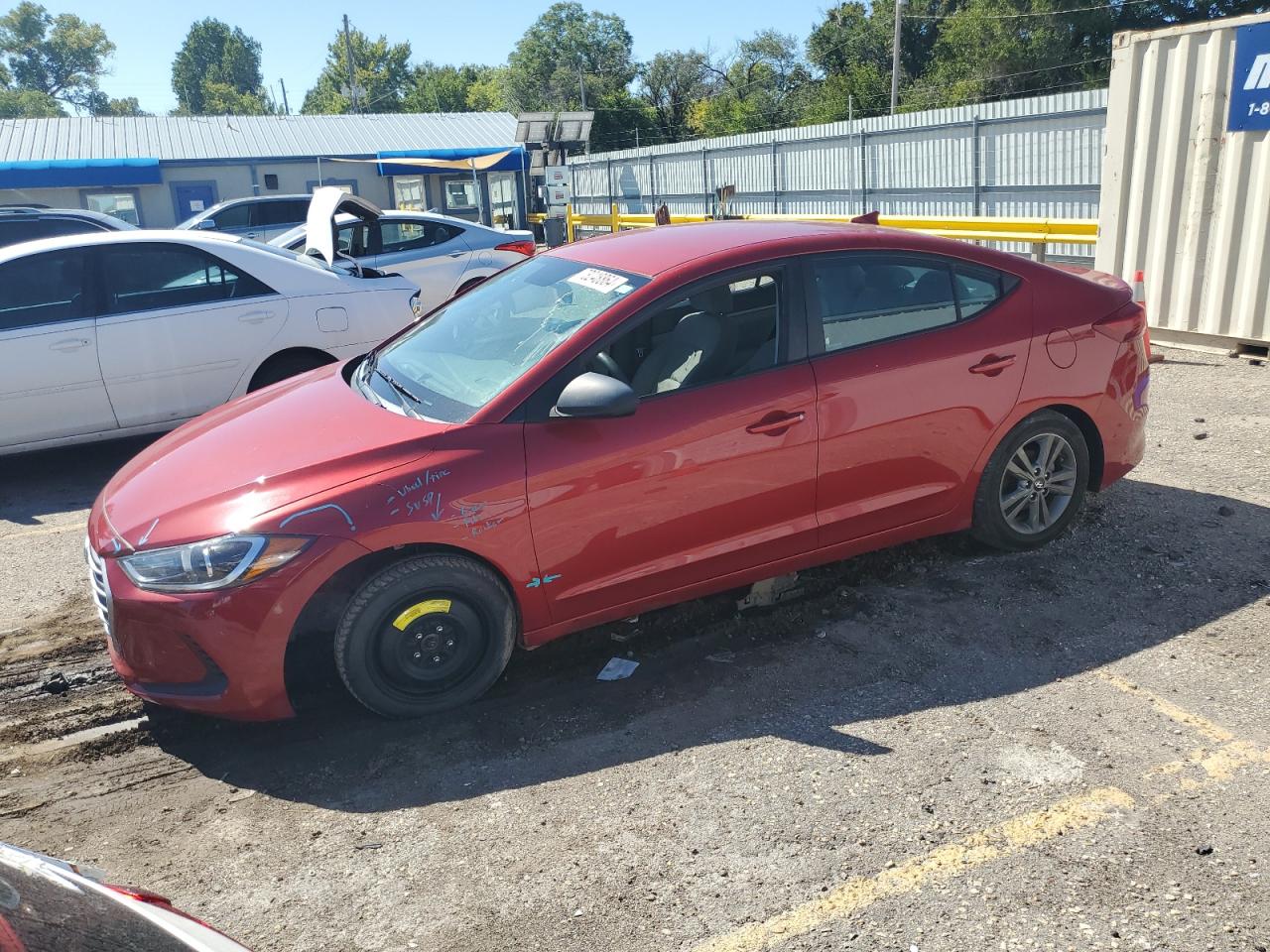 5NPD84LF8JH264380 2018 HYUNDAI ELANTRA - Image 1