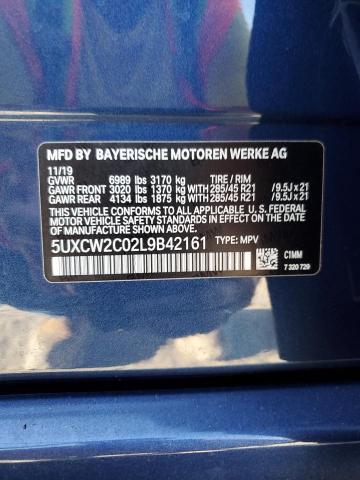 5UXCW2C02L9B42161 BMW X7 XDRIVE4 14