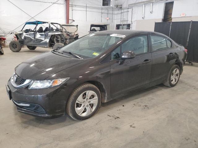 Sedans HONDA CIVIC 2013 Brown