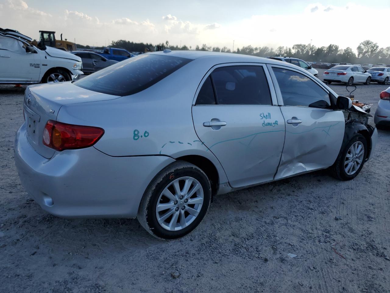 2010 Toyota Corolla Base VIN: 1NXBU4EE8AZ351477 Lot: 71745144