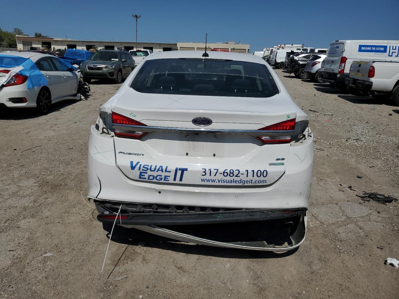 2017 Ford Fusion Se VIN: 3FA6P0HD1HR257036 Lot: 67157994