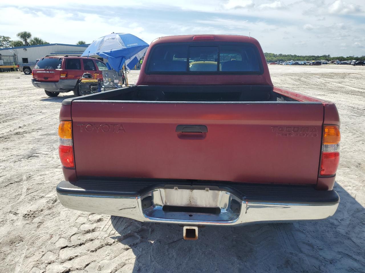 2001 Toyota Tacoma Double Cab Prerunner VIN: 5TEGN92N31Z742584 Lot: 71982254