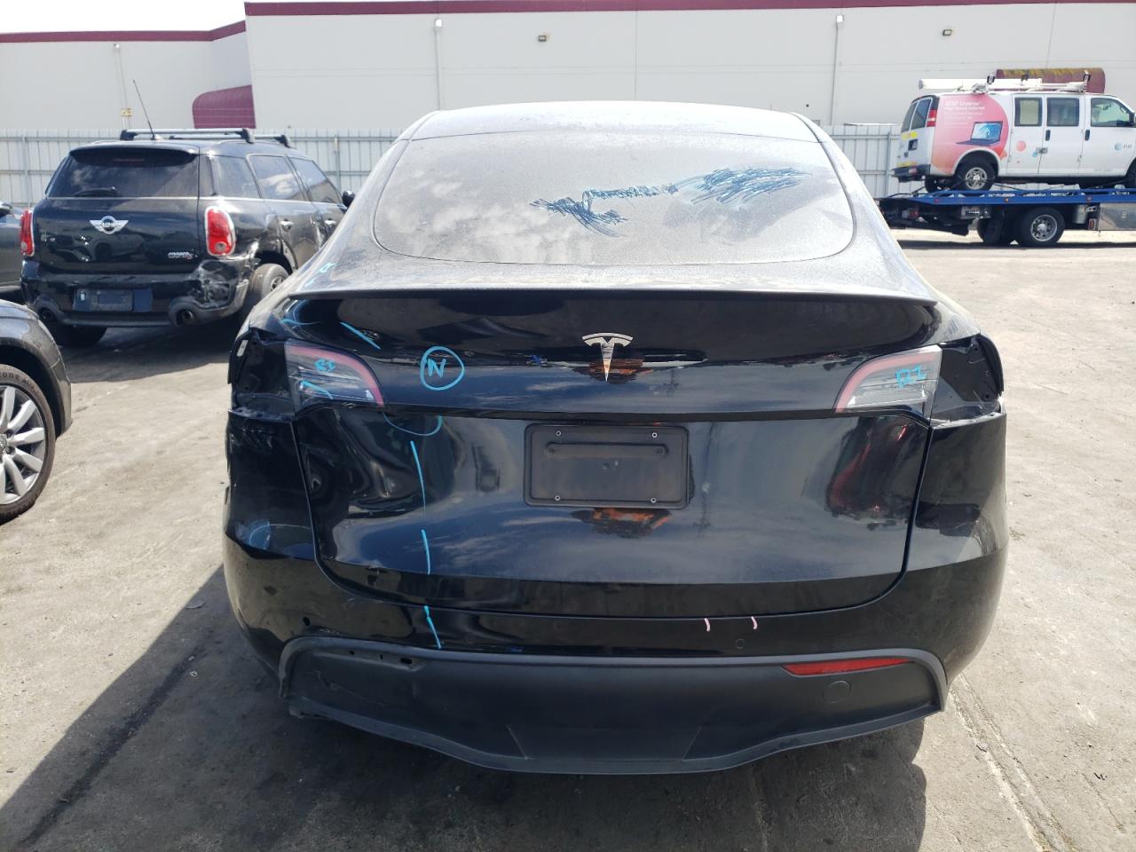 2021 Tesla Model Y VIN: 5YJYGDEF8MF294256 Lot: 71773954