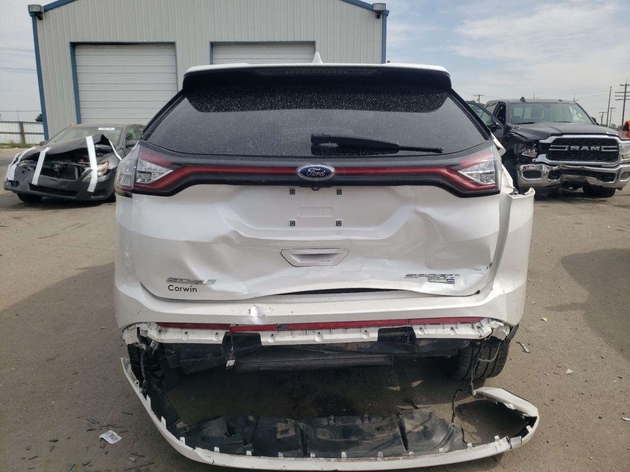 2017 Ford Edge Sport VIN: 2FMPK4AP8HBC02814 Lot: 71106424