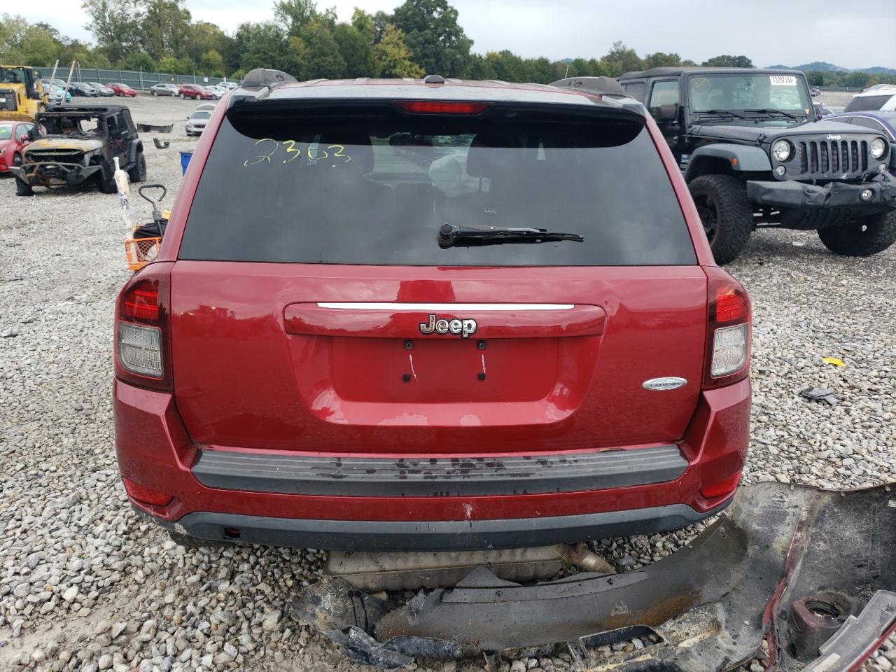 2014 Jeep Compass Latitude VIN: 1C4NJCEB8ED719091 Lot: 72634824