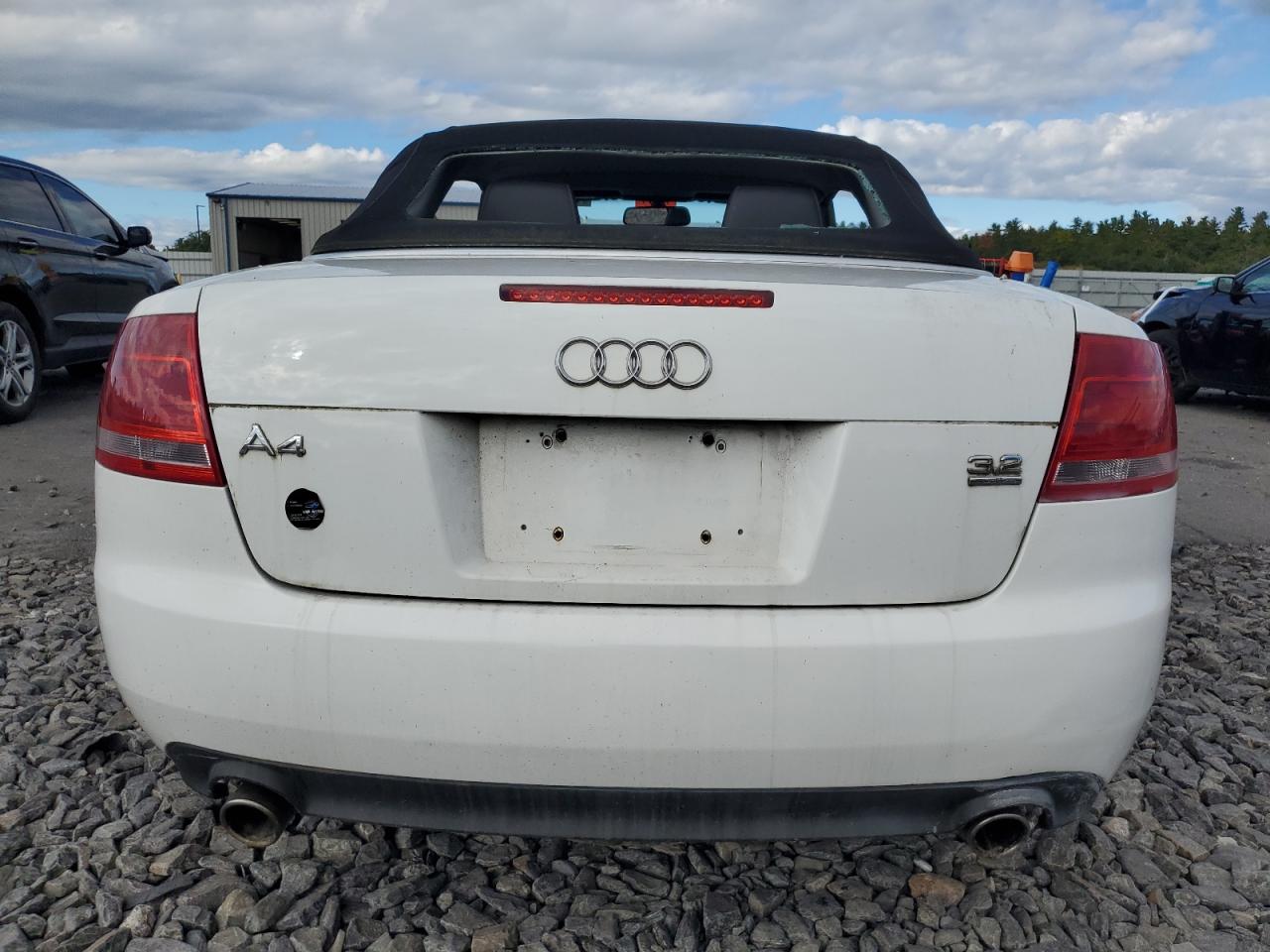 2007 Audi A4 3.2 Cabriolet Quattro VIN: WAUDH48HX7K032011 Lot: 73361204