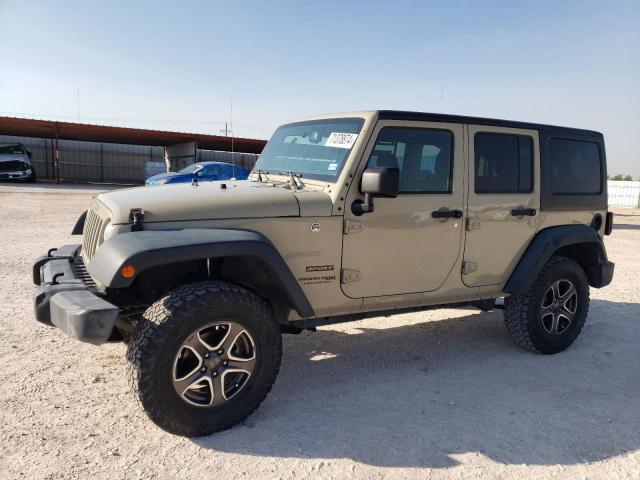 2018 Jeep Wrangler Unlimited Sport en Venta en Andrews, TX - Front End