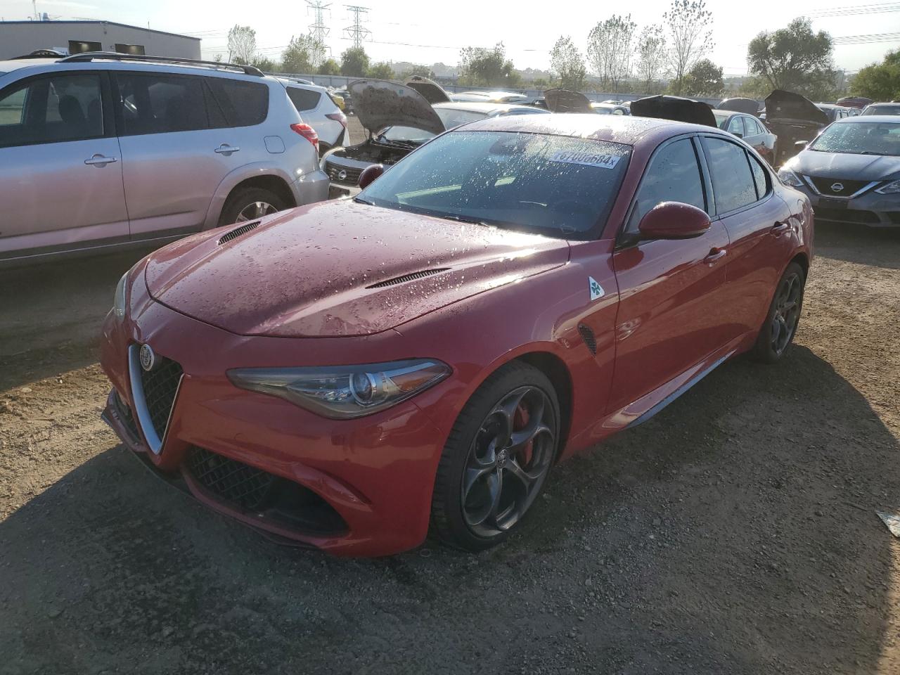 ZARFAEAV4J7581788 2018 ALFA ROMEO GIULIA - Image 1