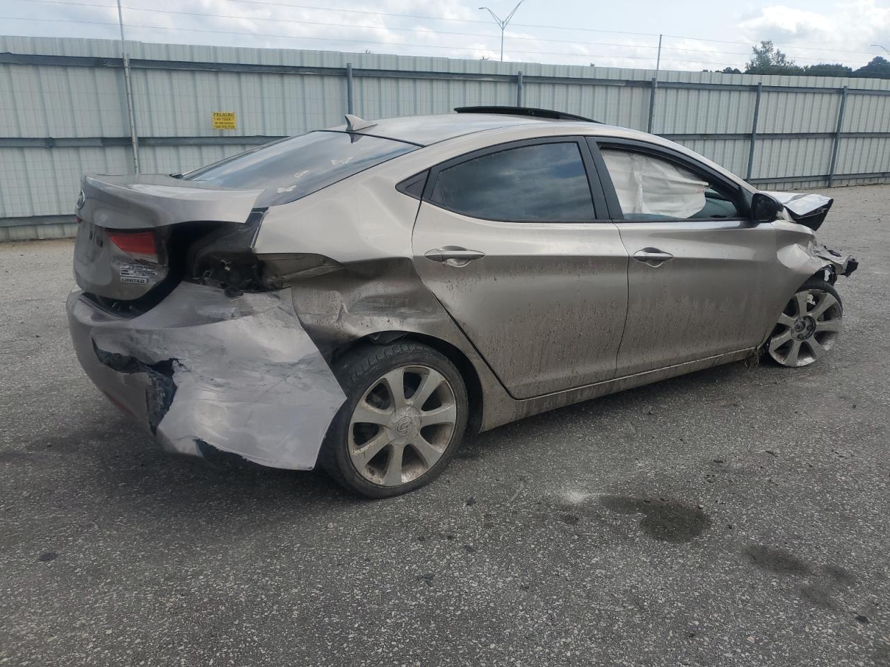 2013 Hyundai Elantra Gls VIN: 5NPDH4AE3DH302158 Lot: 72720824