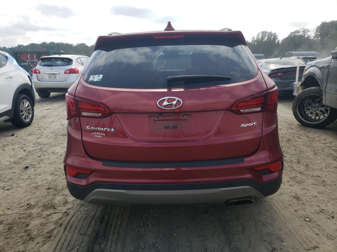 2017 Hyundai Santa Fe Sport VIN: 5XYZU3LB0HG380957 Lot: 71910554