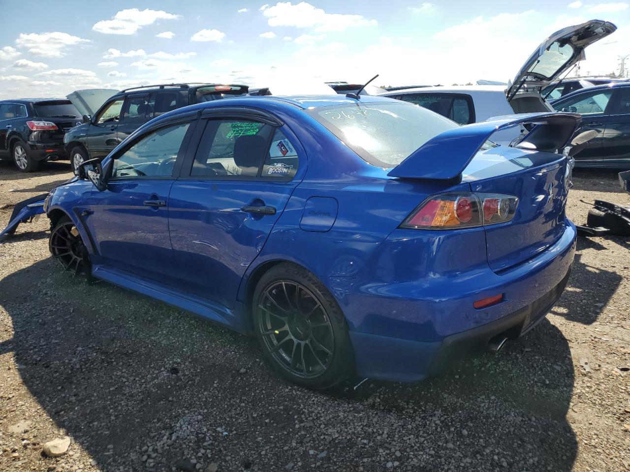 JA32W8FV1FU011372 2015 Mitsubishi Lancer Evolution Gsr