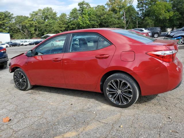  TOYOTA COROLLA 2014 Czerwony