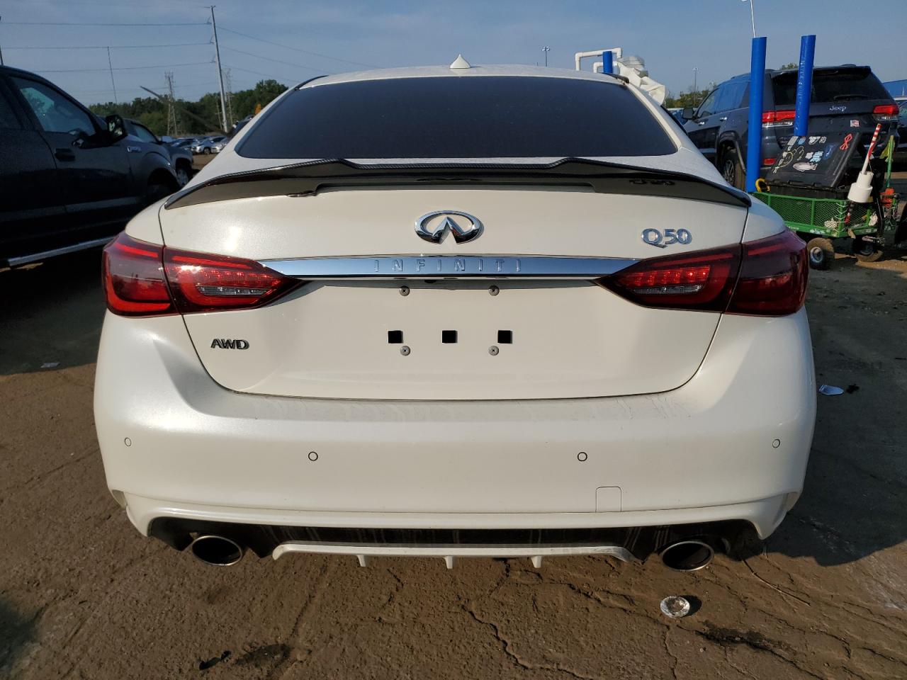 2021 Infiniti Q50 Sensory VIN: JN1EV7CRXMM754101 Lot: 71568584