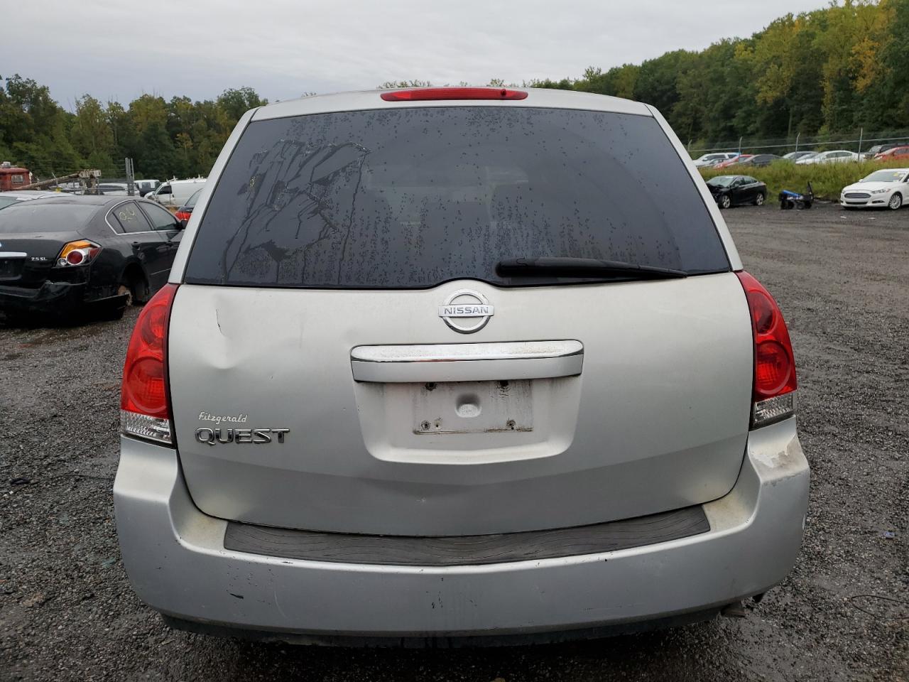 2008 Nissan Quest S VIN: 5N1BV28U28N107039 Lot: 72352024