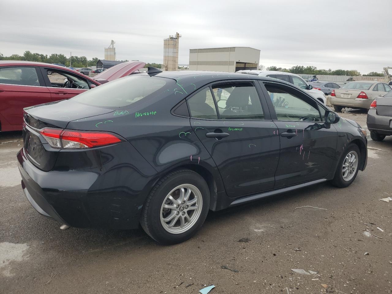 JTDEAMDE7MJ014543 TOYOTA COROLLA 2021