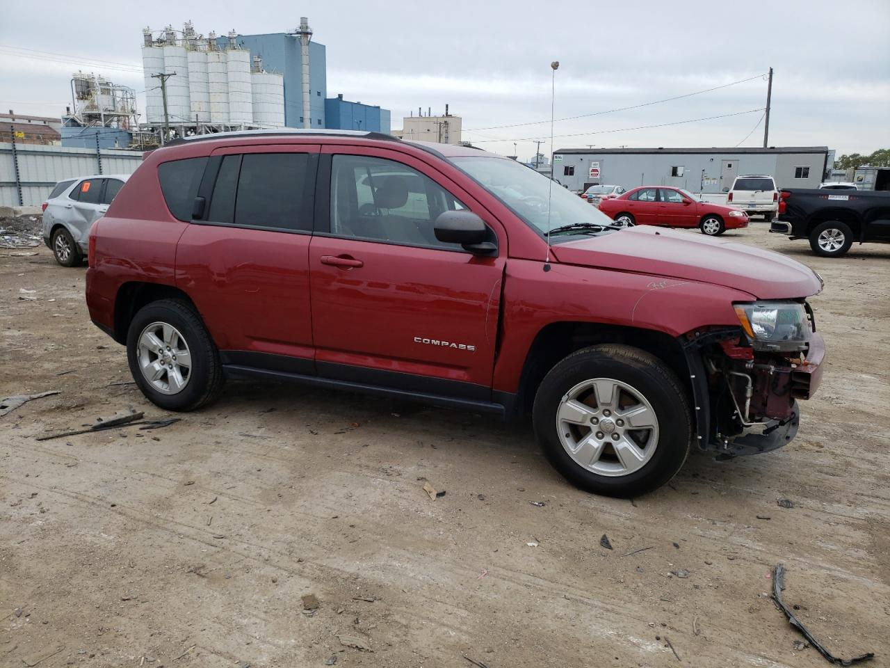 VIN 1C4NJCBA7FD401265 2015 JEEP COMPASS no.4