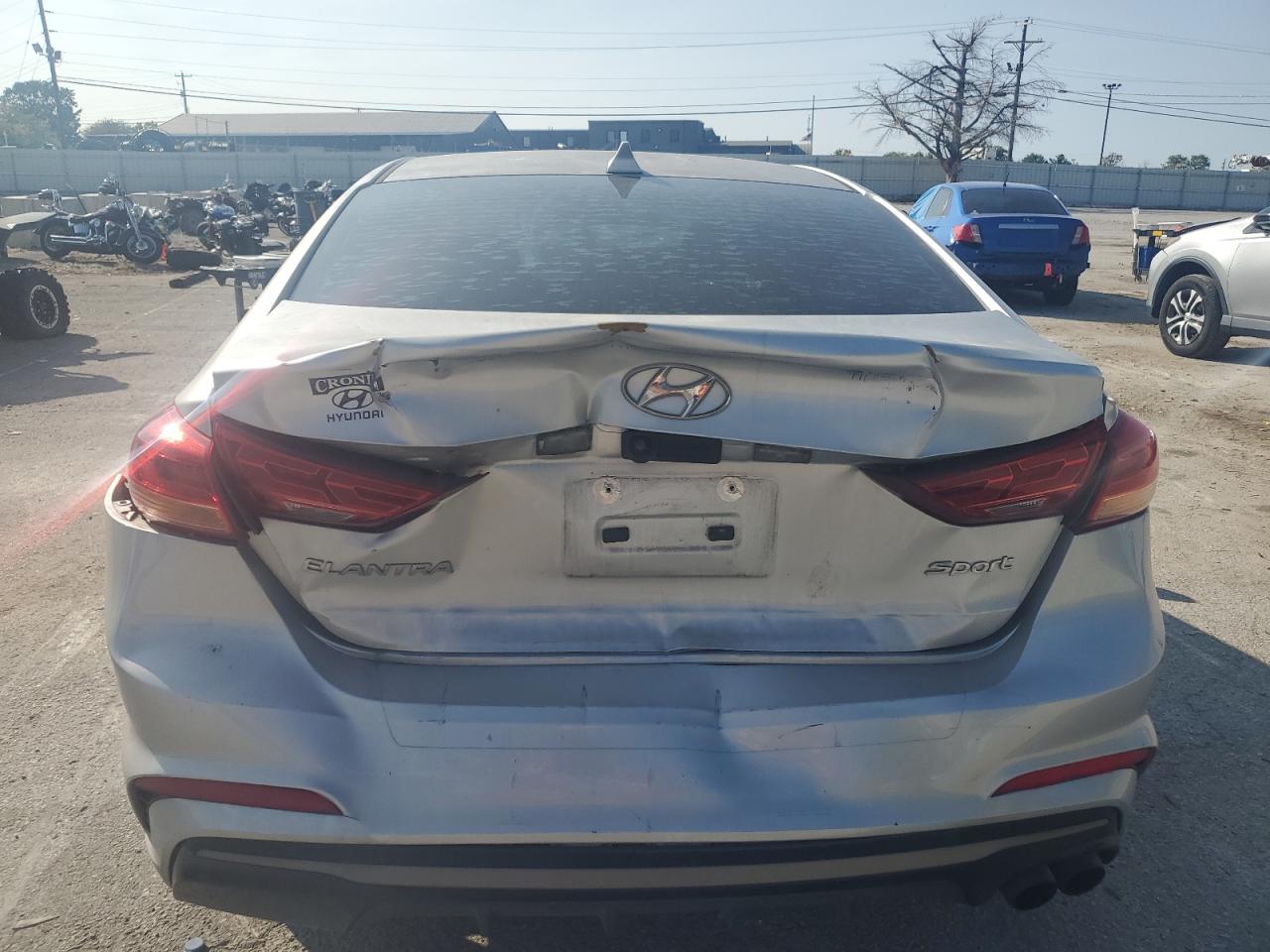 2018 Hyundai Elantra Sport VIN: KMHD04LB9JU559011 Lot: 71242054