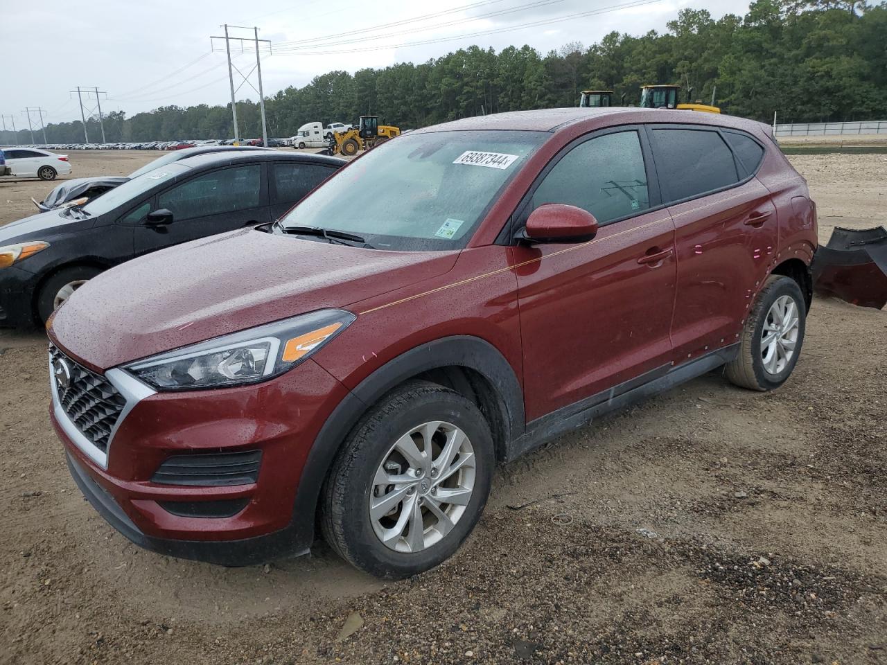 2019 Hyundai Tucson Se VIN: KM8J23A4XKU040465 Lot: 69387344