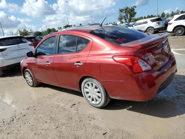  NISSAN VERSA 2018 Бургунді