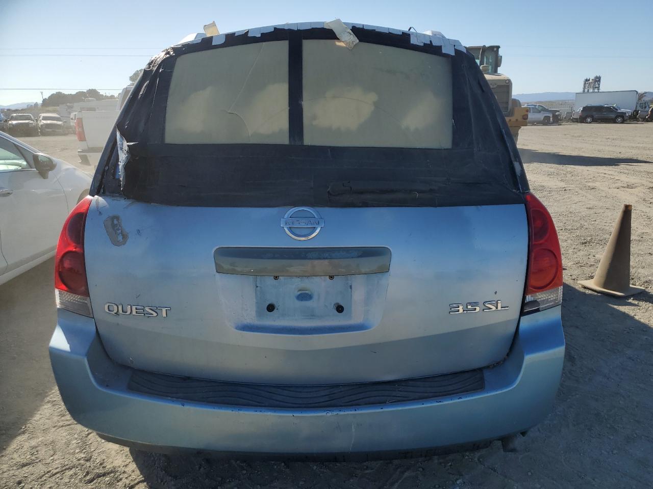 2004 Nissan Quest S VIN: 5N1BV28U54N318133 Lot: 72551014