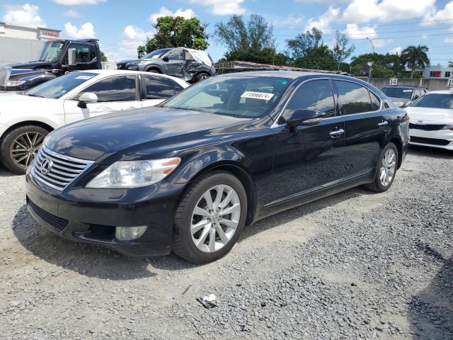 Седаны LEXUS LS460 2012 Черный