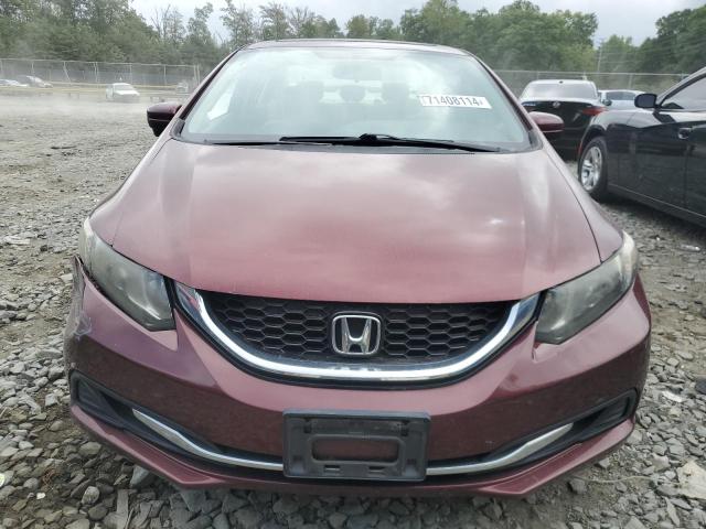  HONDA CIVIC 2014 Burgundy