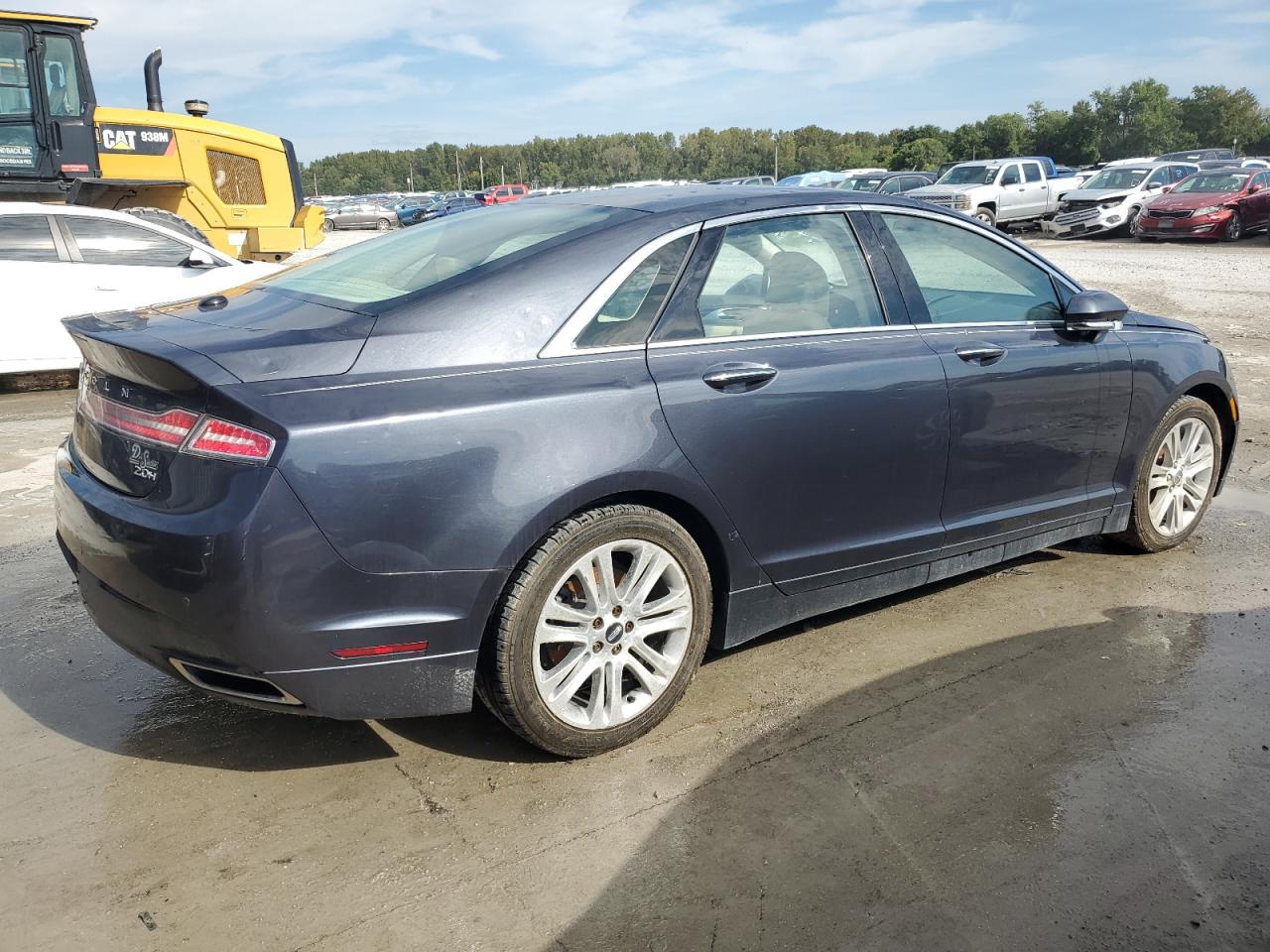 VIN 3LN6L2LU5ER810741 2014 LINCOLN MKZ no.3