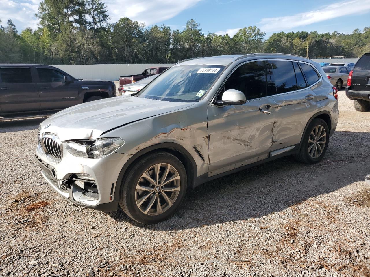 2019 BMW X3 Sdrive30I VIN: 5UXTR7C52KLF30587 Lot: 72938144