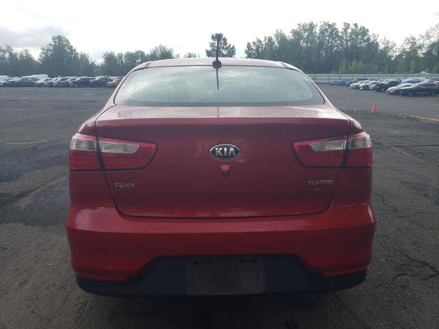  KIA RIO 2016 Червоний