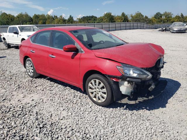  NISSAN SENTRA 2017 Red