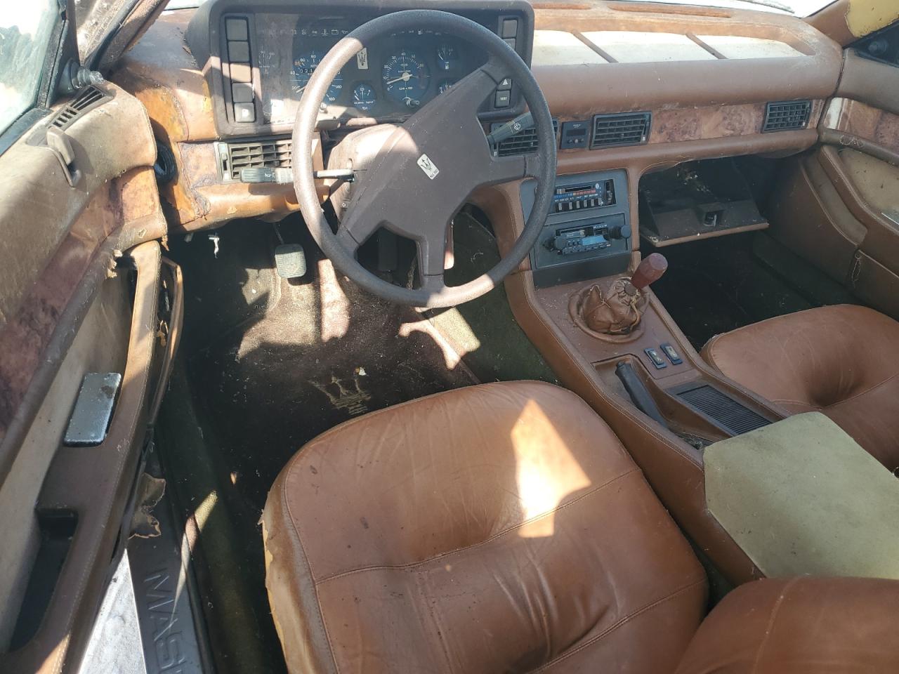 1984 Maserati Biturbo VIN: ZAMAL1101EB318104 Lot: 72381534