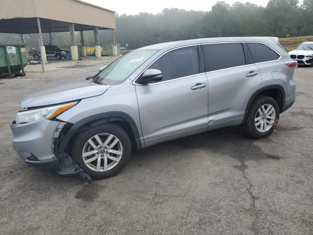  TOYOTA HIGHLANDER 2016 Srebrny