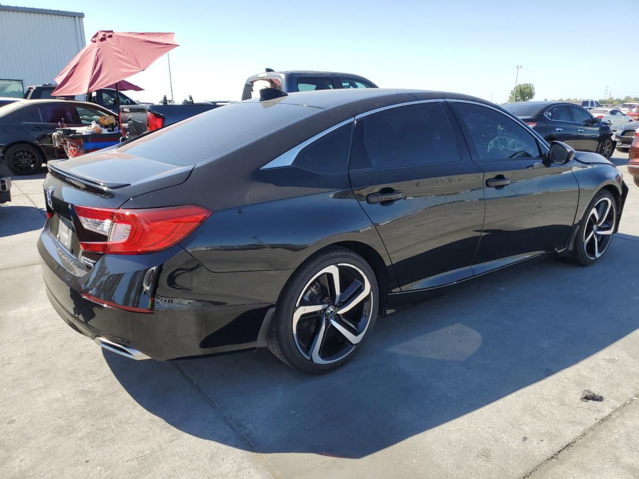 2021 Honda Accord Sport Se VIN: 1HGCV1F45MA101860 Lot: 70049184