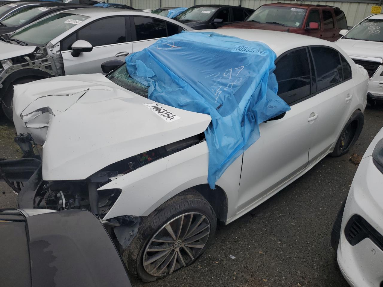 2016 Volkswagen Jetta Sport продається в Shreveport, LA - All Over