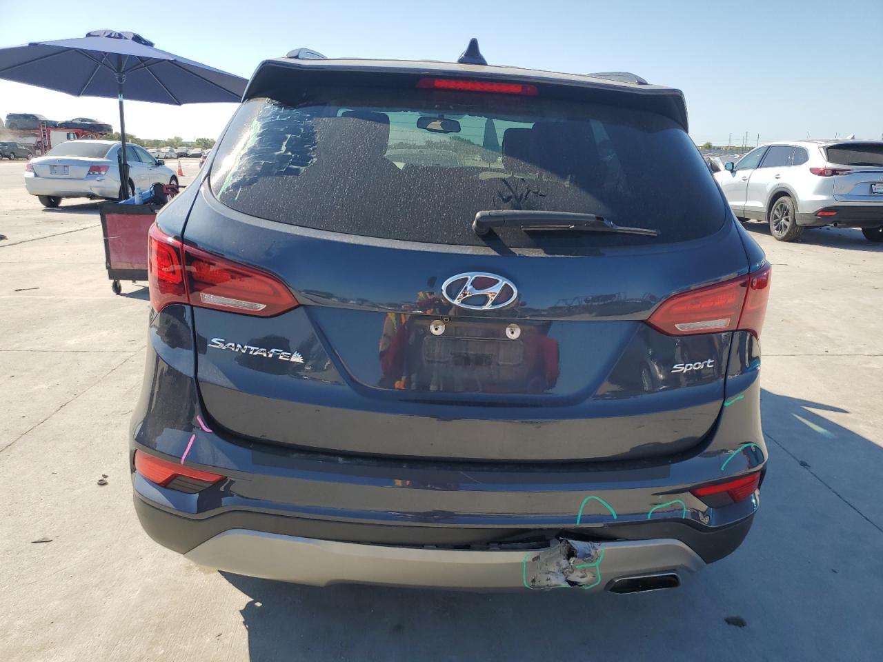 5XYZU3LB4JG522331 2018 Hyundai Santa Fe Sport