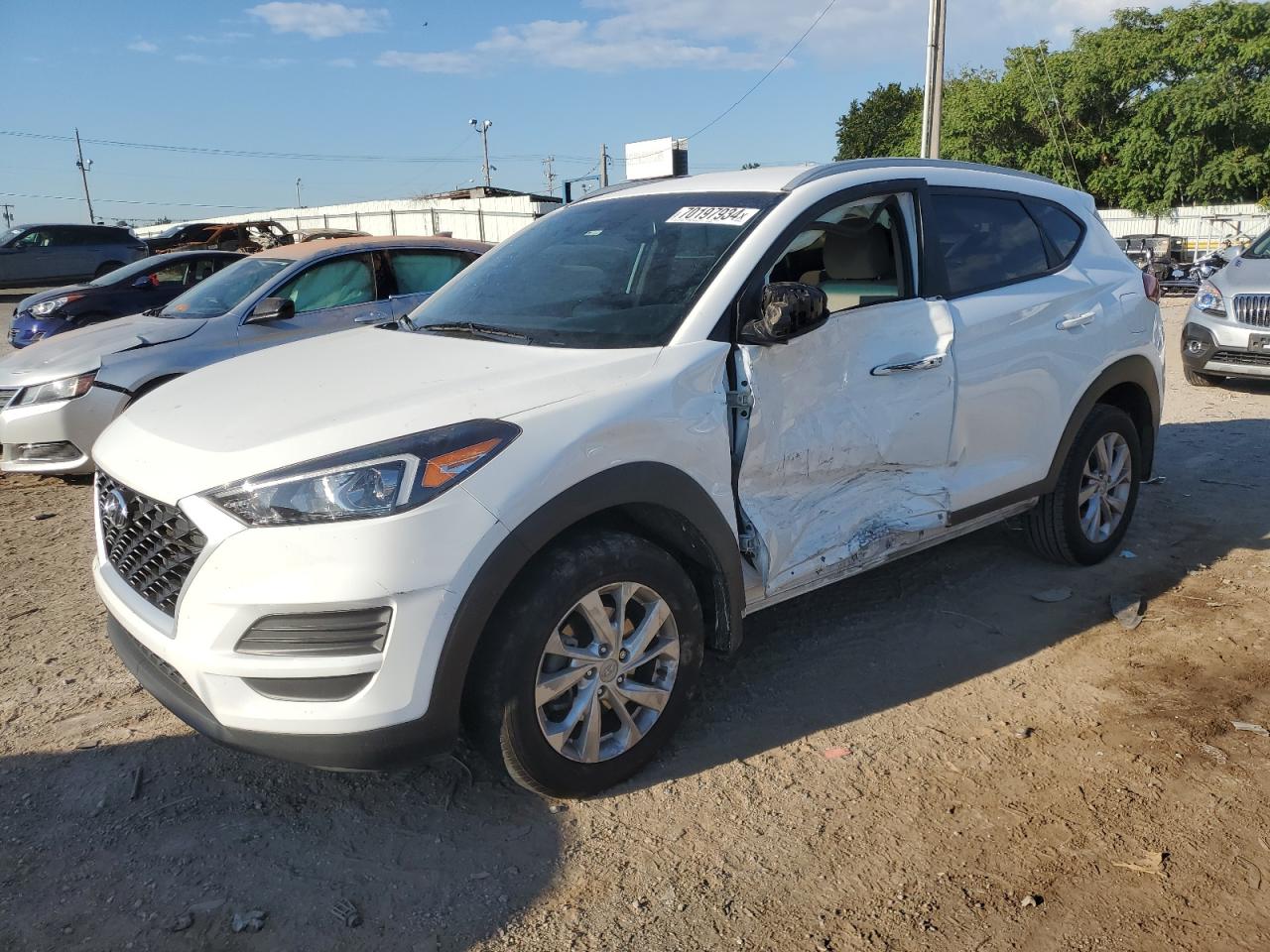 KM8J33A49MU299223 2021 HYUNDAI TUCSON - Image 1