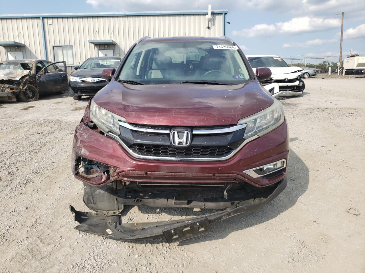 2HKRM4H70FH609038 2015 Honda Cr-V Exl