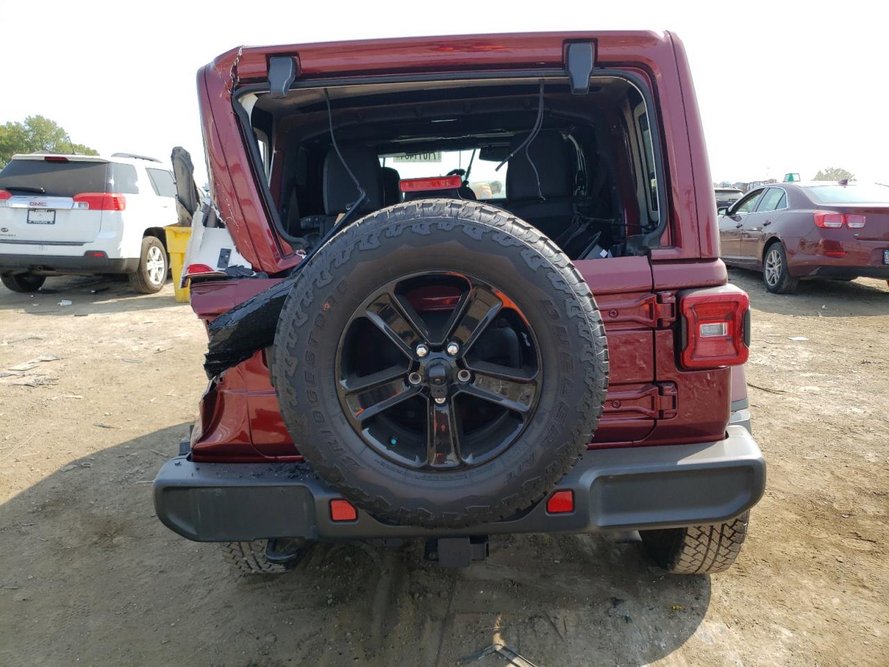 2021 Jeep Wrangler Unlimited Sahara VIN: 1C4HJXEN2MW672111 Lot: 71011464