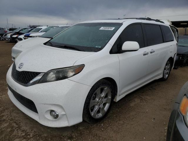  TOYOTA SIENNA 2013 Білий