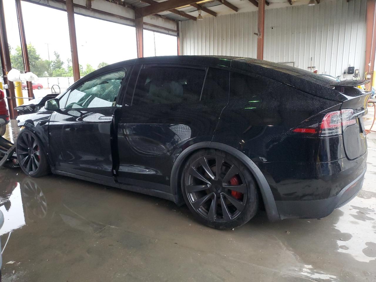 2023 Tesla Model X black null electric 7SAXCBE64PF398164 photo #3