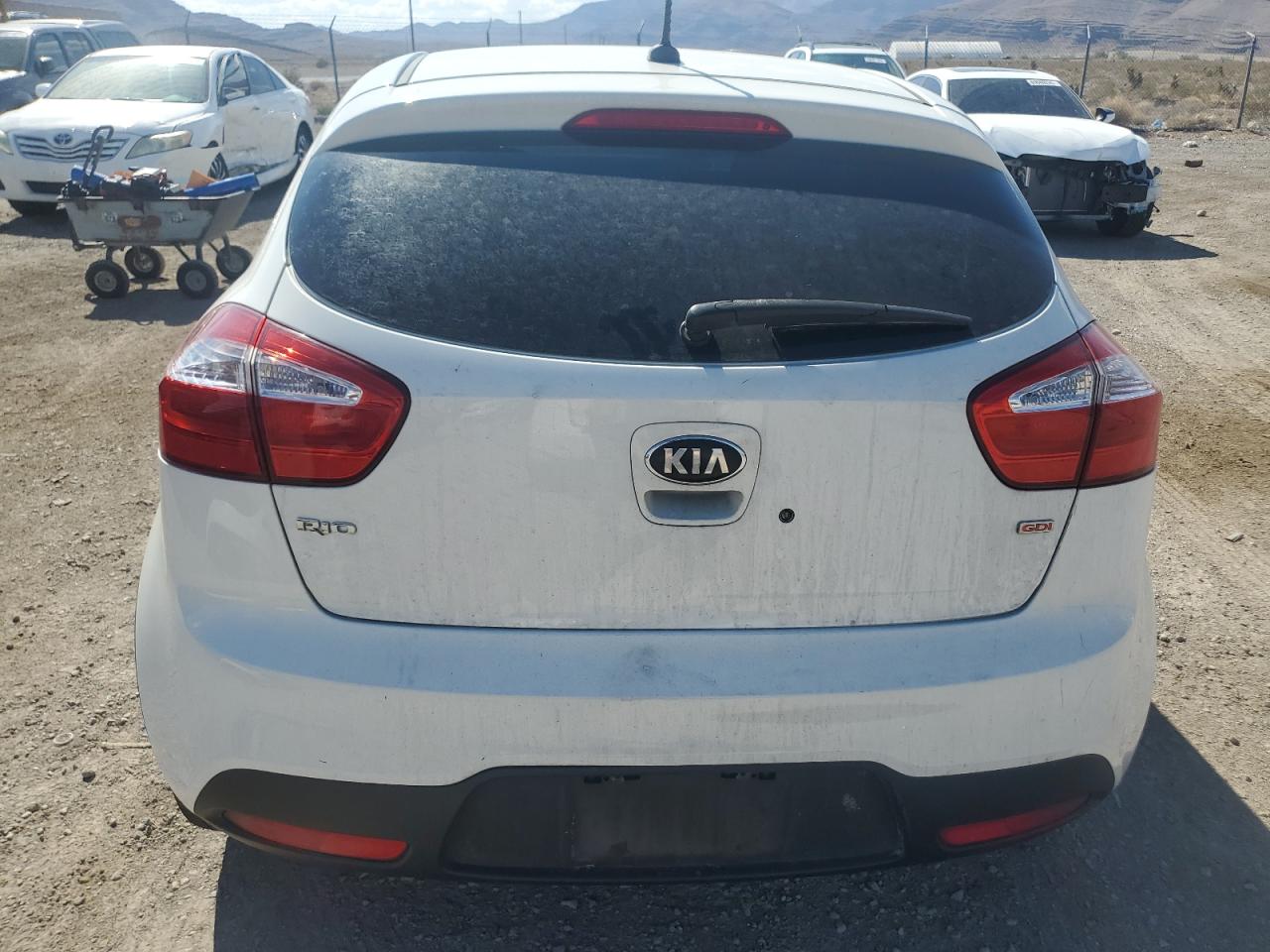 2013 Kia Rio Lx VIN: KNADM5A36D6231383 Lot: 70282574