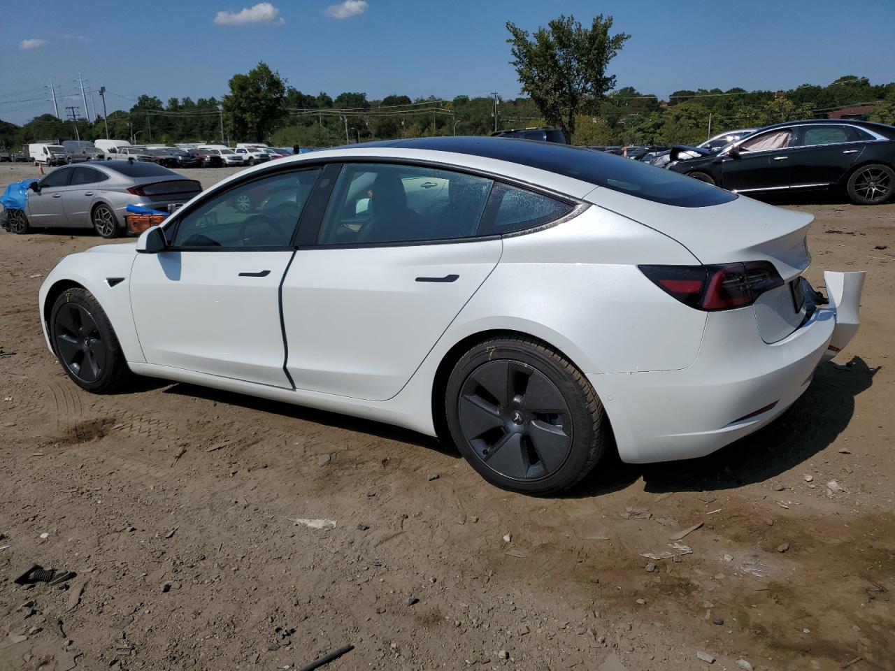 5YJ3E1EA2MF027889 2021 TESLA MODEL 3 - Image 2