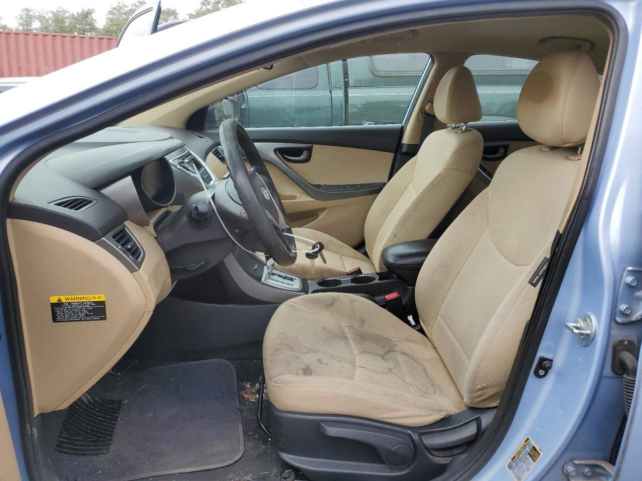 KMHDH4AE4CU449119 2012 Hyundai Elantra Gls