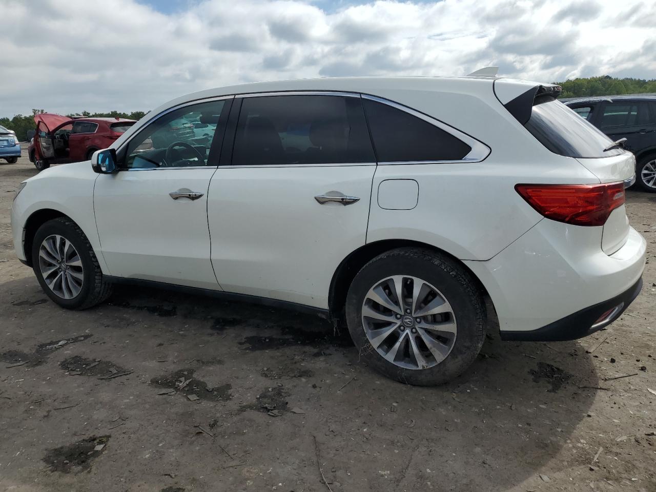 VIN 5FRYD4H49GB050833 2016 ACURA MDX no.2